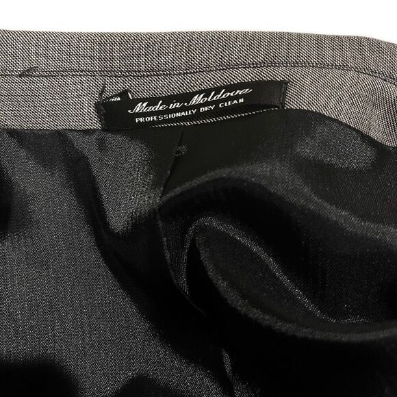 Calvin Gray Tattersall Suit Jacket Pants Men’s 50R 46W - Picture 8 of 11